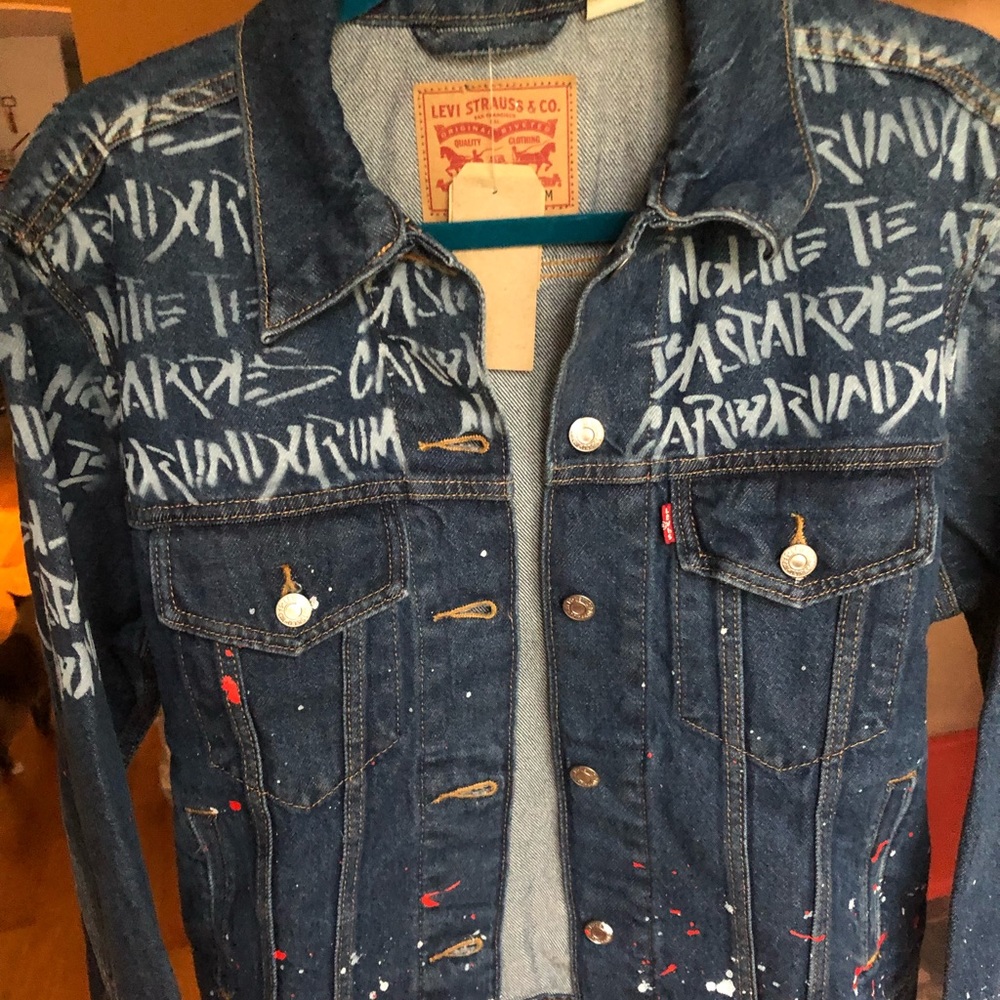 One of a kind Levi Handmaids Tail Jacket